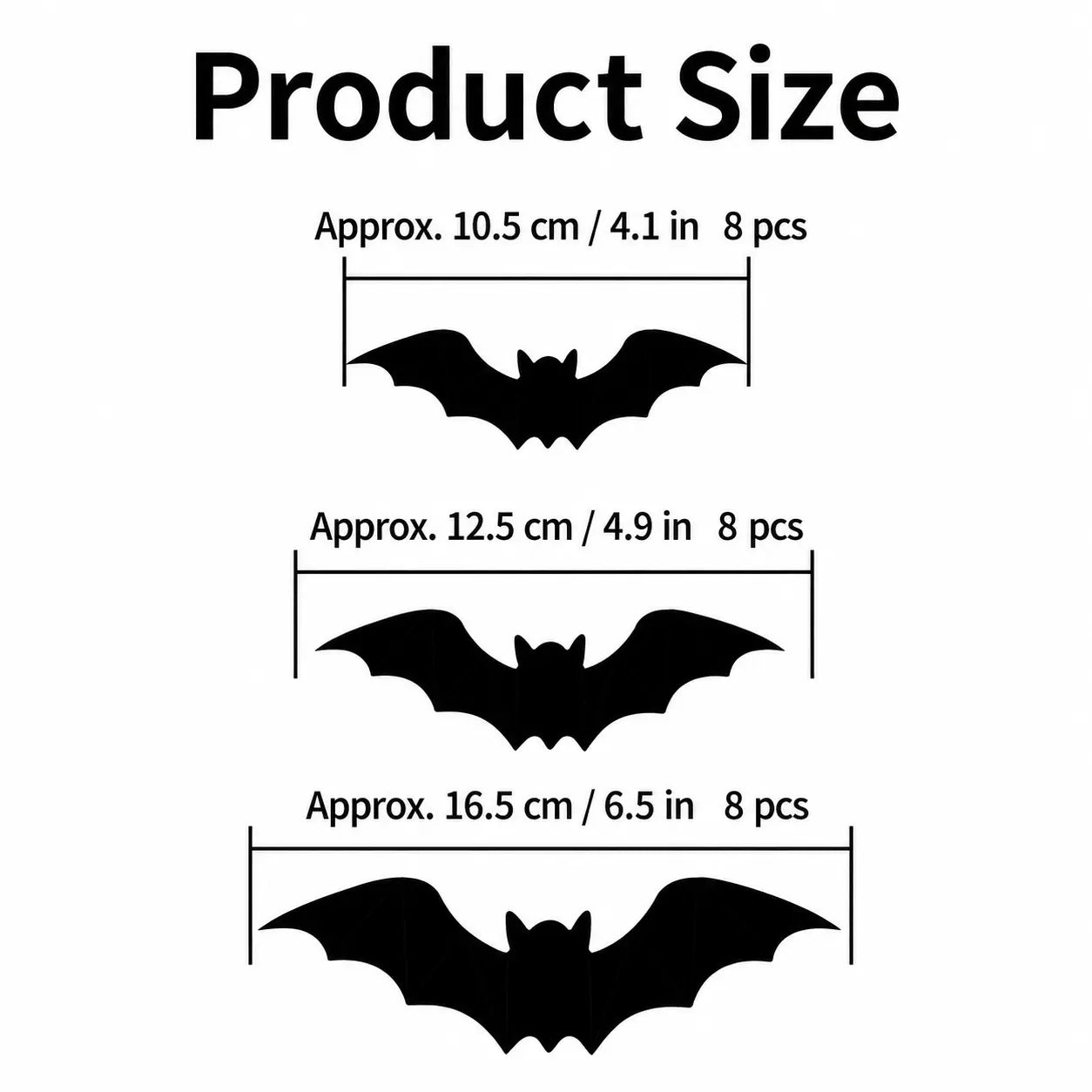 🦇Halloween LED Flying Bat Decorations - Glowing 3D Bat Wall Decor for Porch,Window, Door, Garage &Party Backdrop