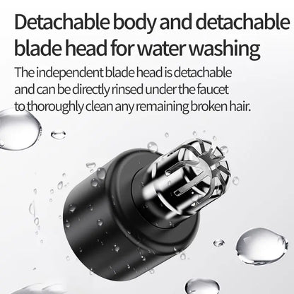 🎁Professional Electric Nose & Facial Hair Trimmer|The Grooming Tool Every Man Needs!👨
