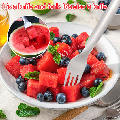 (2024 New Year Hot Sale-49% OFF)2-in-1 Stainless Steel Fruit Cutter